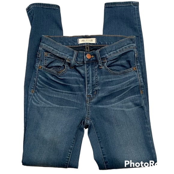 Madewell Roadtripper Jeans size 24 Preowned casual brunch date spring summer - Picture 6 of 9